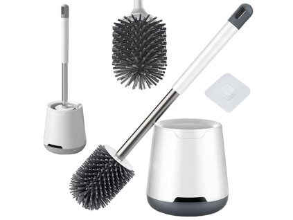 Silikonová wc štětka závěsná koupelna wc