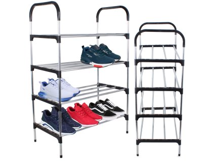 Stojan na boty skříňka na boty 4 police