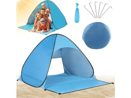 Plážový stan samostatně skládací uv ochranný rodinný vak set