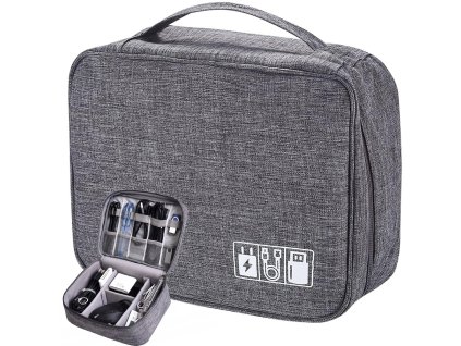 Cestovní organizér na nabíječky a kabely