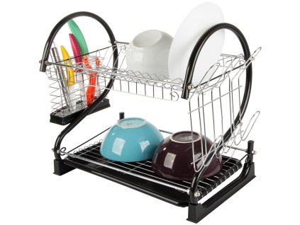 Sušička nádobí dvoupatrový stojanový mixér