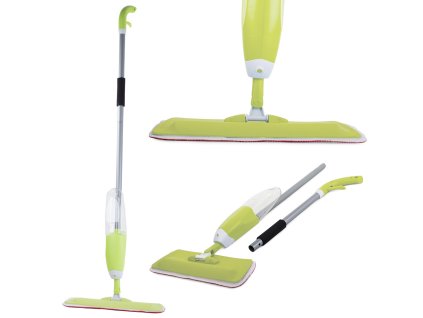 Plochý mop s podložkou rotační pevný sprej