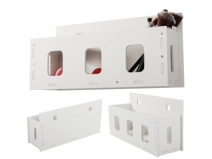 Organizér závěsné police koupelnová skříňka