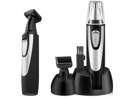 Zastřihovač ušních chloupků odstraňovač ušních chloupků holicí strojek na vousy 2v1