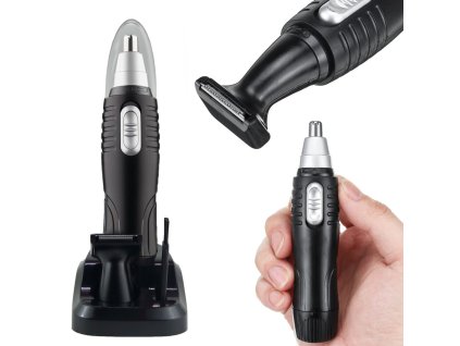 Zastřihovač uší a nosu odstraňovač ušních chloupků holicí strojek na vousy