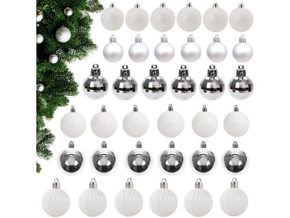 Choinker bombes 6cm kit 36ks bombes na vánoční stromek
