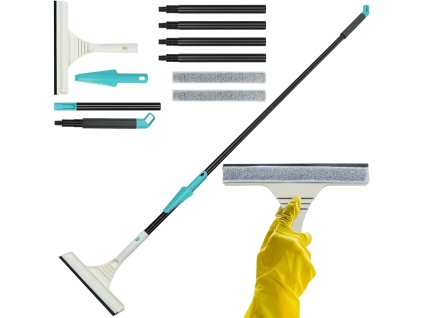 Čištění oken z mikrovlákna regulovaná délka 160 cm 2w1 balení