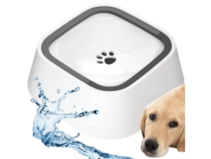 Plovoucí miska na vodu pro psy a kočky 1l neperlivá pomalá napáječka