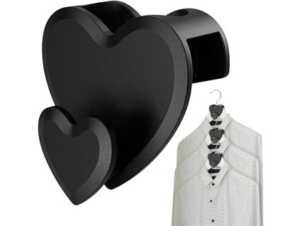 Organizér háček držák na ramínka na šaty do šatníku sada 12 kusů