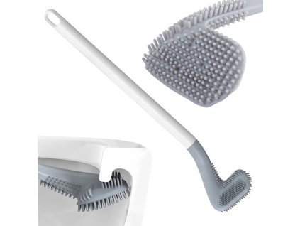 Silikonová štětka na wc hygienický háček na wc