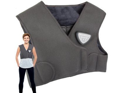 Elektrická vyhřívací vesta bezdrátový masážní přístroj na záda usb