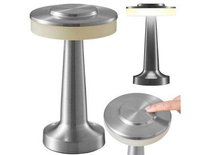 Noční světlo stolní dotyková lampa 3 krok ložnice lampa bezdrátová