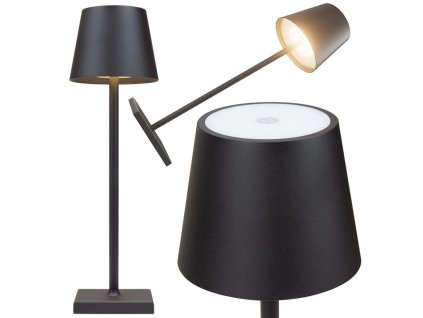 Stolní noční světlo dotyková lampa 3 kroky vysoká bezdrátová usb