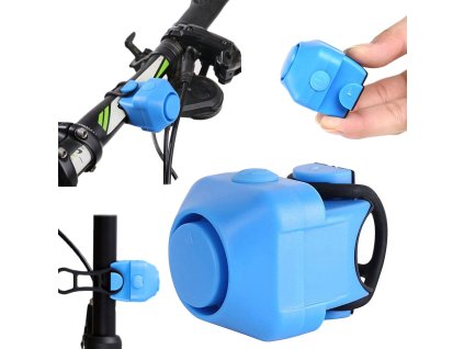 Zvonek na kolo elektronický klakson hlasitý 130 db siréna alarmu na kolo