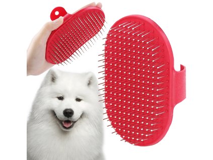 Kartáč na rozčesávání psí srsti kočka měkký masážní hřeben hřeben