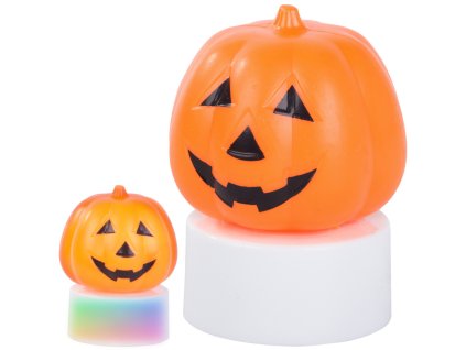 Led dýně světlo svítící figurky dekorace halloween dekorace na baterie