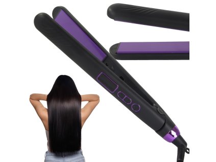 Žehlička na vlasy s regulací teploty keramiky pro narovnávání