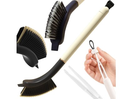 Řezací štětec na čištění říčních dráh pennet škrabka 2v1