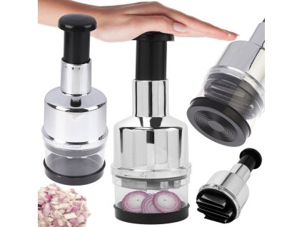 Sekáček na zeleninu a ovoce pro ruční sekáček na česnek nádoba na drcení