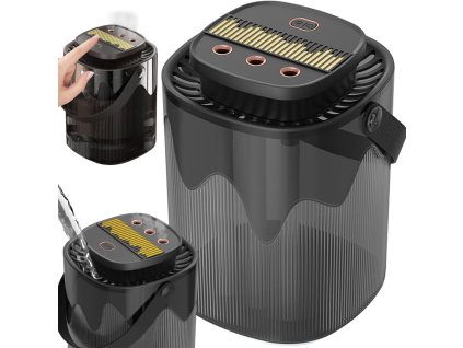 Zvlhčovač vzduchu aroma difuzér aromaterapie rgb osvětlení usb