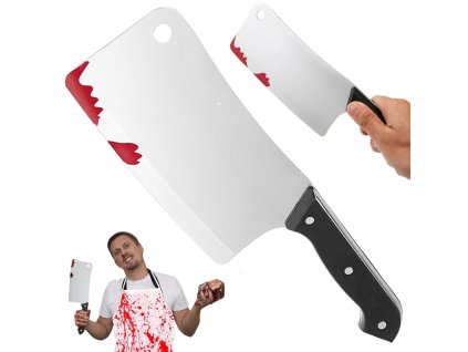 Krvavý sekáček pro vraha vraha psychopata kostým halloween nůž