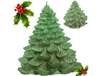 Vánoční stromek svíčka vánoční krabice svíčka dekorativní