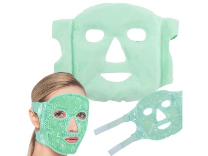 Chladicí maska na obličej hřejivý gel na oči relx