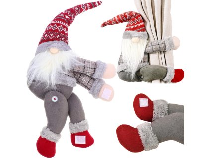 Vánoční skřítek skřítek závěs na háček a smyčku