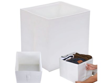 Organizér box na oděvy prádla šatní skříň kontejner velký