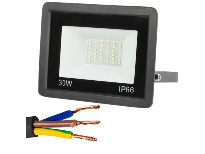 Reflektor halogenový reflektor vedl 30w 6000k venkovní vodotěsný ip66