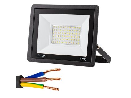 Reflektor halogenový reflektor vedl 100w 6000k venkovní vodotěsný ip66