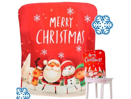 Potah opěradla židle vánoční dekorace vánoční dekorace dekorace