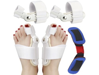 Ortéza hallux valgus na noze 2 kusy stabilizační expandér