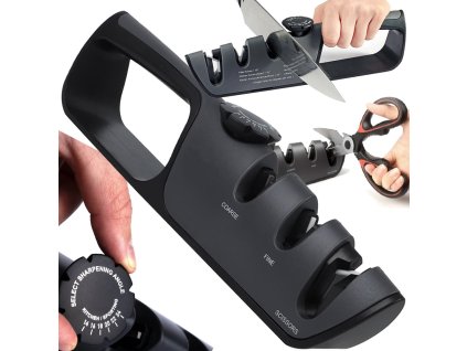 Brousek na nože broušení kuchyňských nůžek protiskluzové nastavení