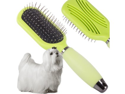 Kartáč na kočičí srst samočistící hřeben pro psy