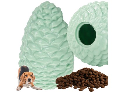 Žvýkání zubů pro psy čištění zubů hračka pro psy kužel na pamlsky