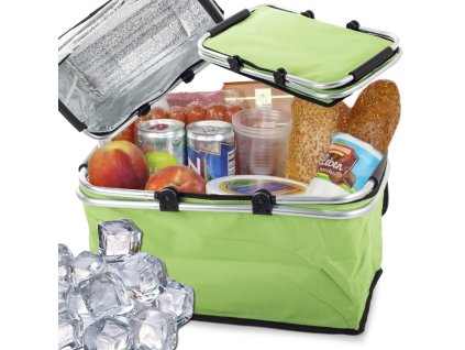 Tepelný skládací piknikový koš izolační nákupní koš