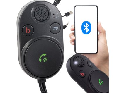 Bluetooth adaptér do auta usb kabel aux bt5.3 bass boost