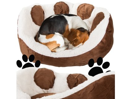 Chlupatý pelíšek pro kočky měkký polštářek na gauč 60 cm