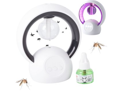 Insekticidní lampa + zvlhčovač vzduchu aromaterapie usb led repelent