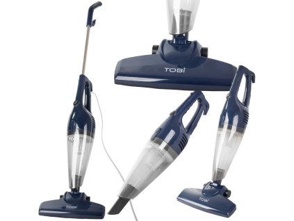 Vertikální ruční vysavač bez sáčku, kabelový, 2 v 1, filtr hepa, 1200 w