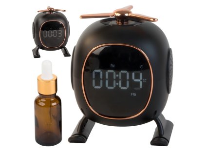 Bluetooth reproduktor s aromaterapií budík noční lampka s vůní led timer