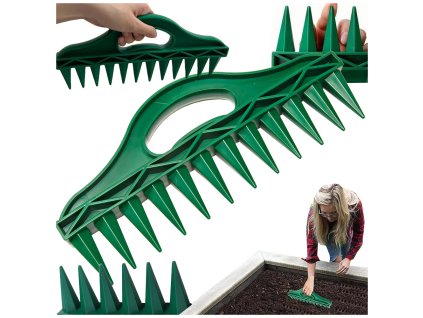 Ruční sadbovač s 12 otvory zahradní sadbovač