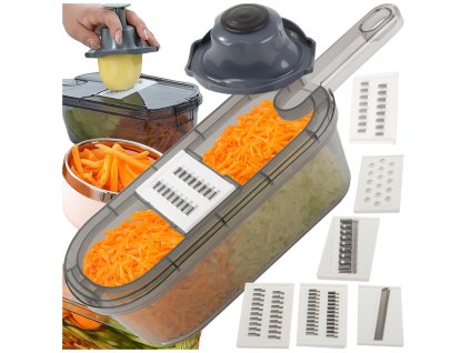 Multifunkční struhadlo na zeleninu a ovoce, kráječ, sekáček