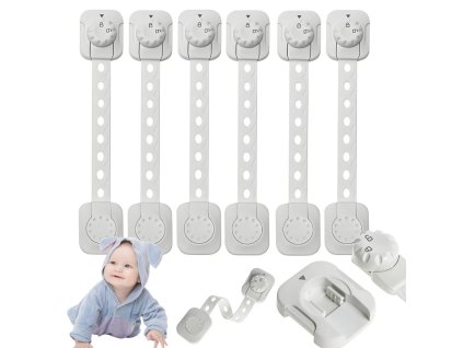 Zámek na skříňky, zásuvky, nábytek, dveře před dětmi