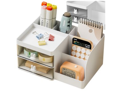 Organizér na stůl poličky na kosmetiku drobnosti zásuvky skříňka