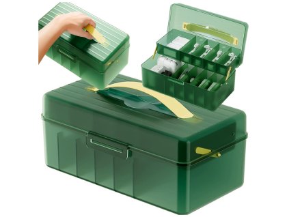 Organizér na kabely a nabíječky elektronika nástrojová skříňka rybářská