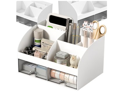 Organizér na stůl poličky na kosmetiku drobnosti zásuvky skříňka