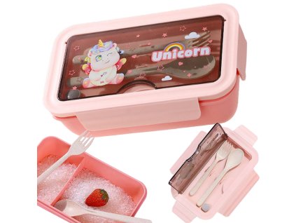 Lunchbox snack box kontejner na snack do školy průhraníky průhraníky