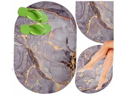 OVÁLNÁ KOUPELNOVÁ PODLOŽKA 60X40 (50)